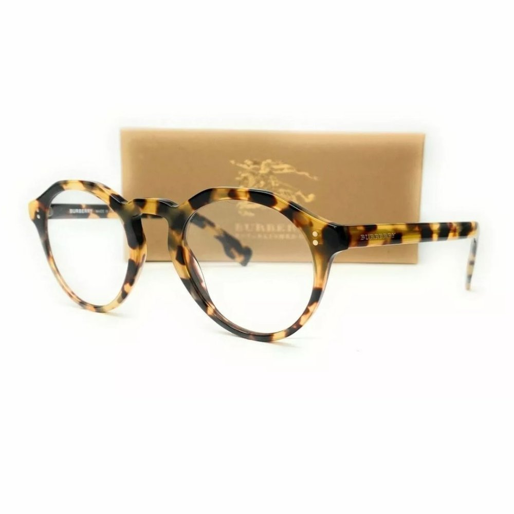 Burberry Unisex Light Havana Eyeglasses!